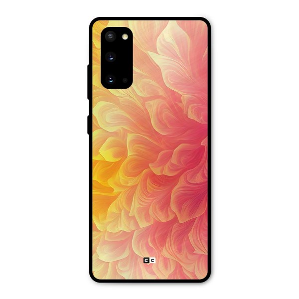 Amazing Vibrant Pattern Metal Back Case for Galaxy S20