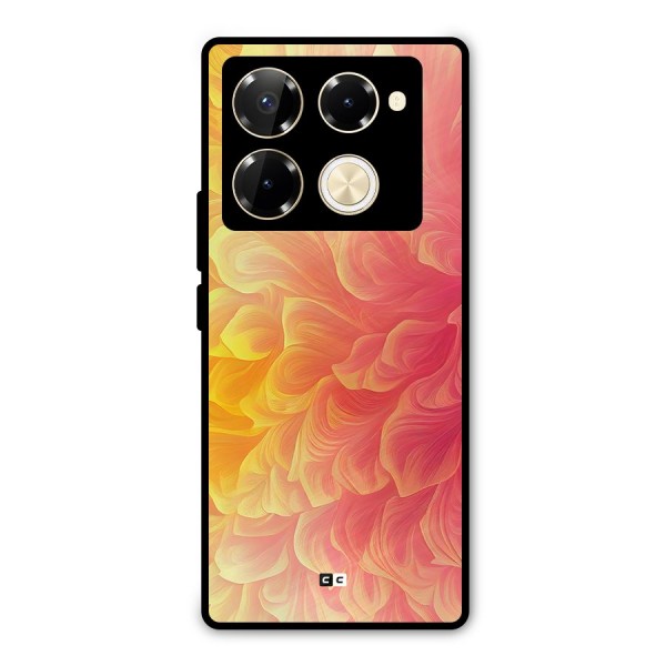 Amazing Vibrant Pattern Metal Back Case for Infinix Note 40 Pro