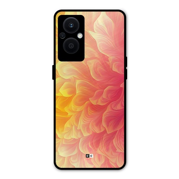 Amazing Vibrant Pattern Metal Back Case for Oppo F21s Pro 5G