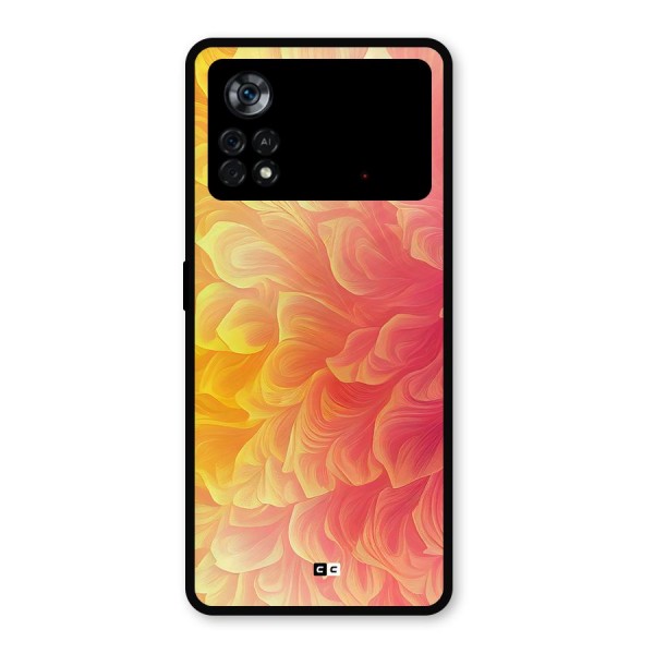 Amazing Vibrant Pattern Metal Back Case for Poco X4 Pro 5G
