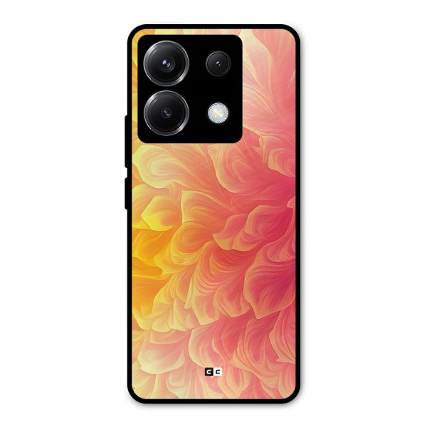Amazing Vibrant Pattern Metal Back Case for Poco X6