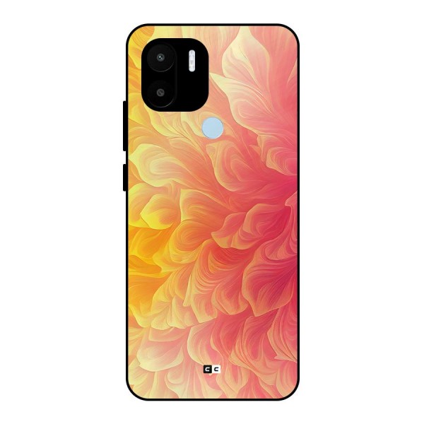 Amazing Vibrant Pattern Metal Back Case for Redmi A1 Plus