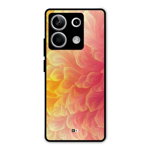 Amazing Vibrant Pattern Metal Back Case for Redmi Note 13 5G