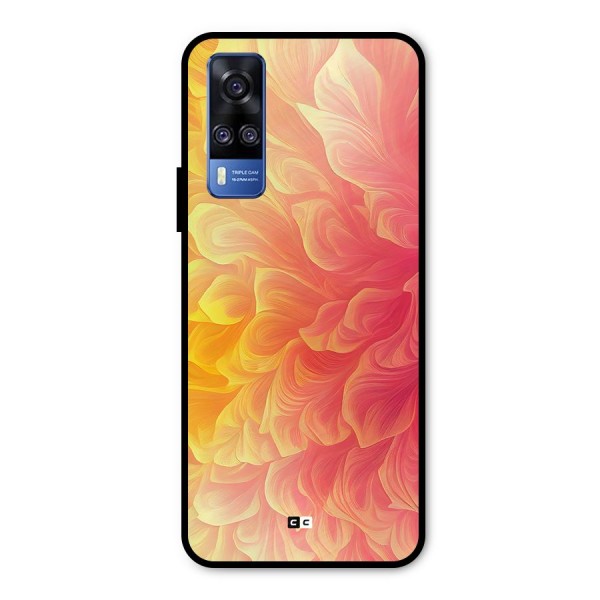 Amazing Vibrant Pattern Metal Back Case for Vivo Y51A