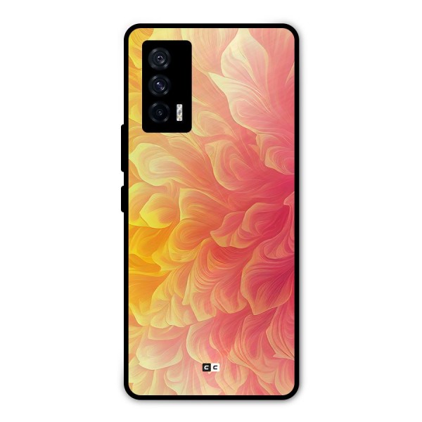Amazing Vibrant Pattern Metal Back Case for iQOO 7 5G
