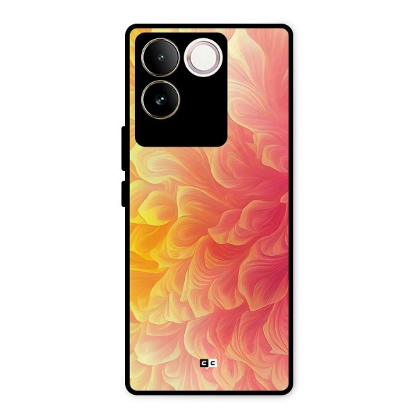 Amazing Vibrant Pattern Metal Back Case for iQOO Z7 Pro