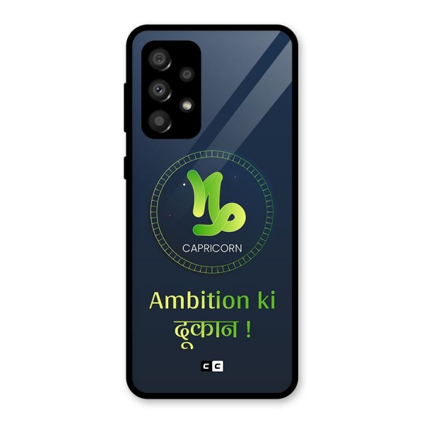 Ambitious Capricorn Glass Back Case for Galaxy A32