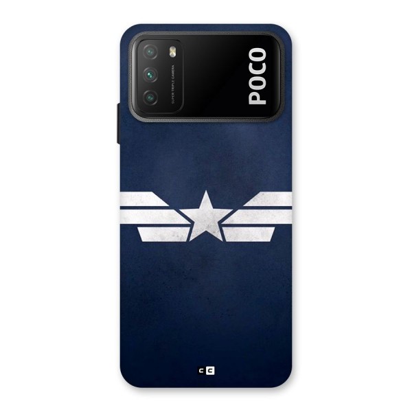 American Shield Back Case for Poco M3
