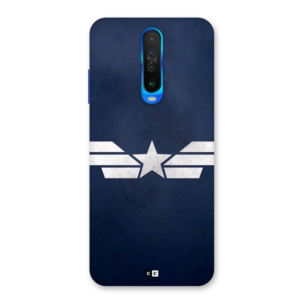American Shield Back Case for Poco X2