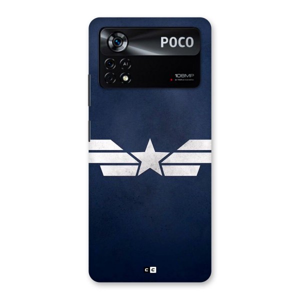 American Shield Back Case for Poco X4 Pro 5G