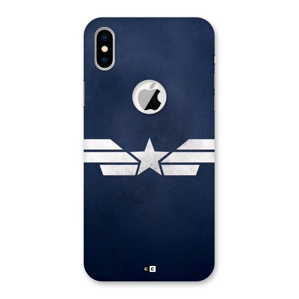 American Shield Back Case for iPhone X Logo Cut