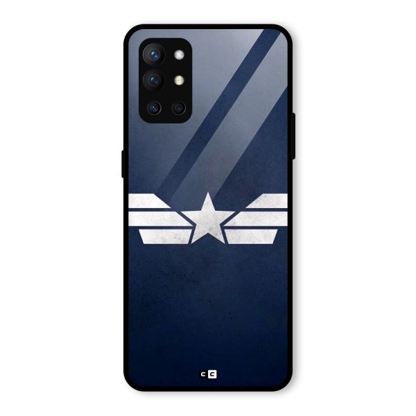 American Shield Glass Back Case for OnePlus 9R