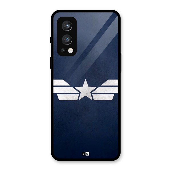 American Shield Glass Back Case for OnePlus Nord 2 5G