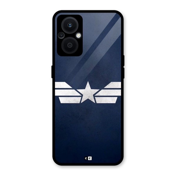 American Shield Glass Back Case for Oppo F21s Pro 5G
