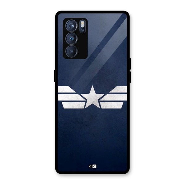 American Shield Glass Back Case for Oppo Reno6 Pro 5G