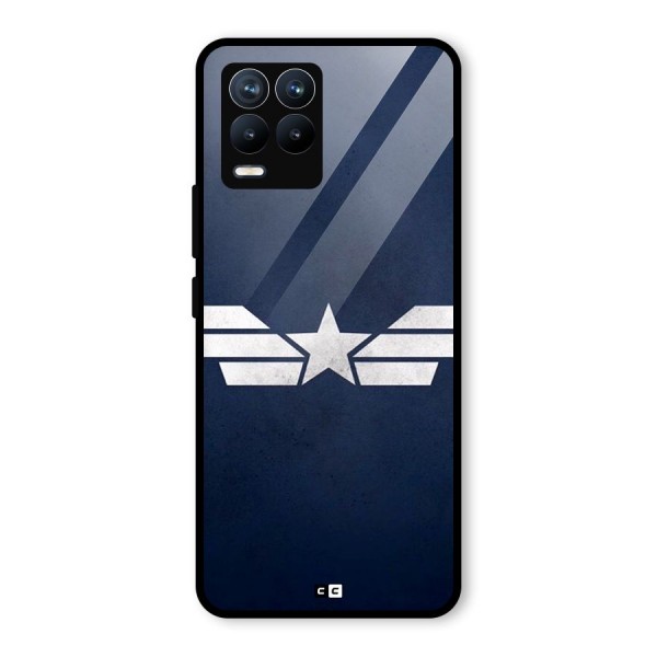 American Shield Glass Back Case for Realme 8 Pro