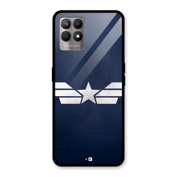 American Shield Glass Back Case for Realme Narzo 50