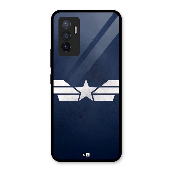American Shield Glass Back Case for Vivo V23e