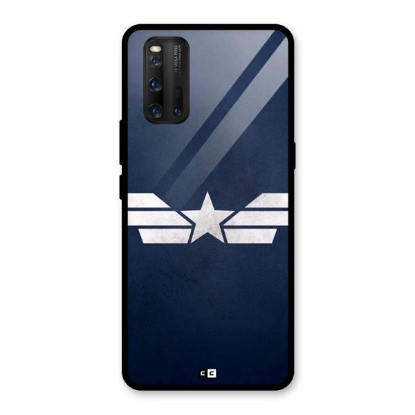 American Shield Glass Back Case for Vivo iQOO 3