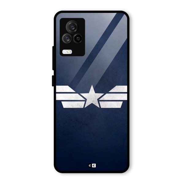 American Shield Glass Back Case for Vivo iQOO 7 Legend 5G