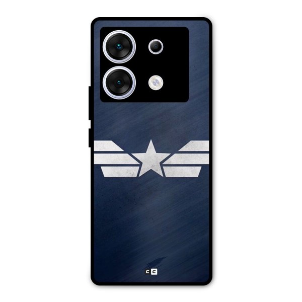 American Shield Metal Back Case for Infinix Zero 30 5G