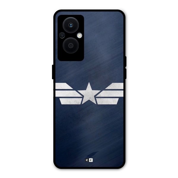 American Shield Metal Back Case for Oppo F21s Pro 5G
