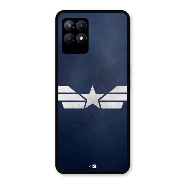 American Shield Metal Back Case for Realme 8i