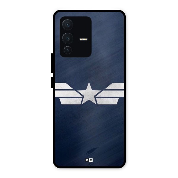American Shield Metal Back Case for Vivo V23 5G