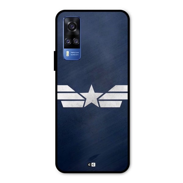 American Shield Metal Back Case for Vivo Y51A