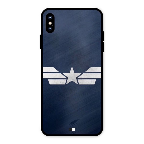 American Shield Metal Back Case for iPhone XS Max