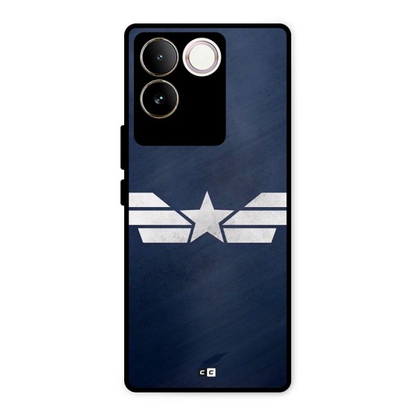 American Shield Metal Back Case for iQOO Z7 Pro