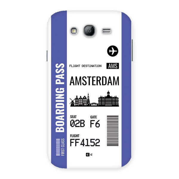 Amsterdam Boarding Pass Back Case for Galaxy Grand