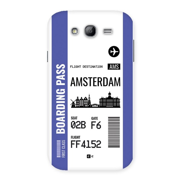 Amsterdam Boarding Pass Back Case for Galaxy Grand Neo