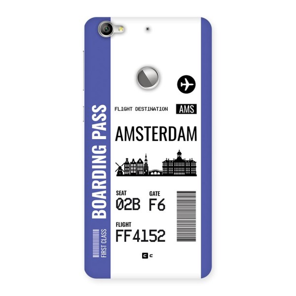Amsterdam Boarding Pass Back Case for Le 1S