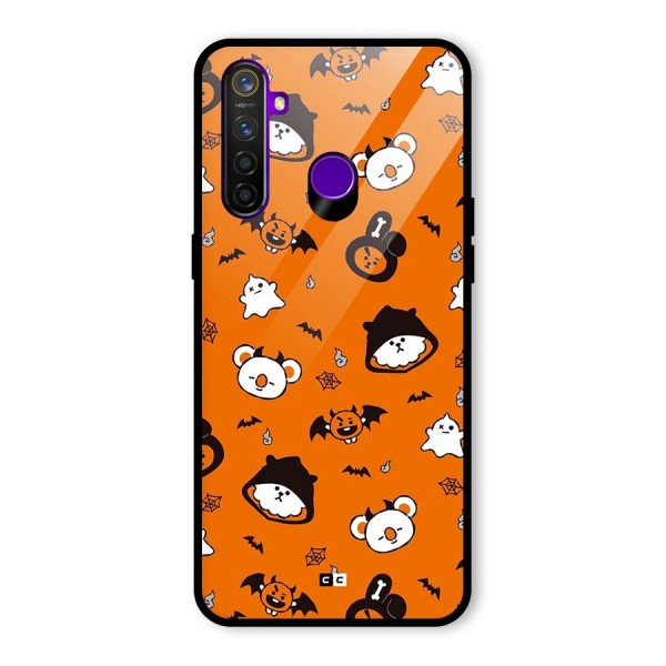 Amuse Halloween Glass Back Case for Realme 5 Pro