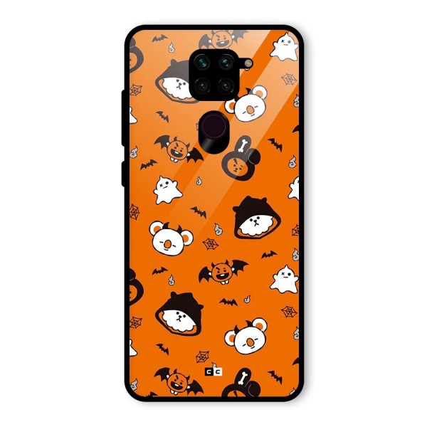 Amuse Halloween Glass Back Case for Redmi Note 9