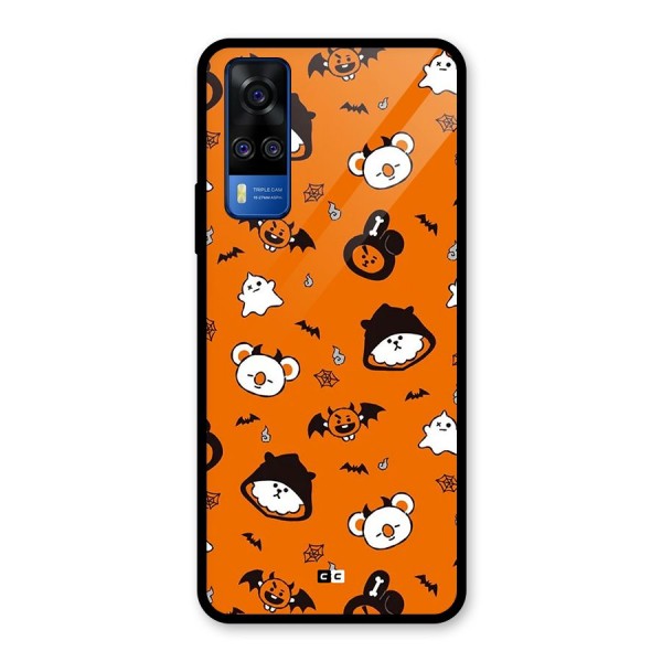 Amuse Halloween Glass Back Case for Vivo Y51