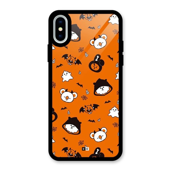 Amuse Halloween Glass Back Case for iPhone X