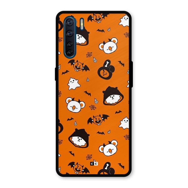 Amuse Halloween Metal Back Case for Oppo F15