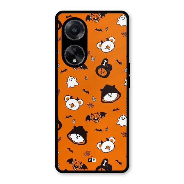 Amuse Halloween Metal Back Case for Oppo F23