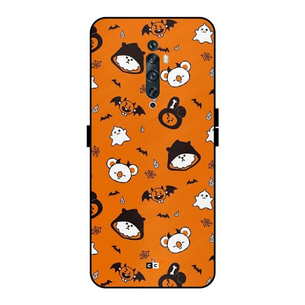 Amuse Halloween Metal Back Case for Oppo Reno2 F