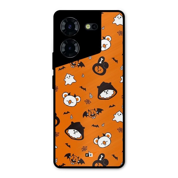 Amuse Halloween Metal Back Case for Tecno Pova 5 Pro 5G