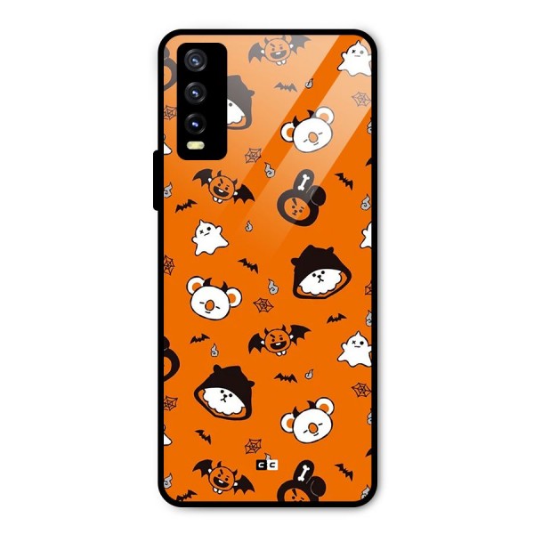 Amuse Halloween Metal Back Case for Vivo Y20t