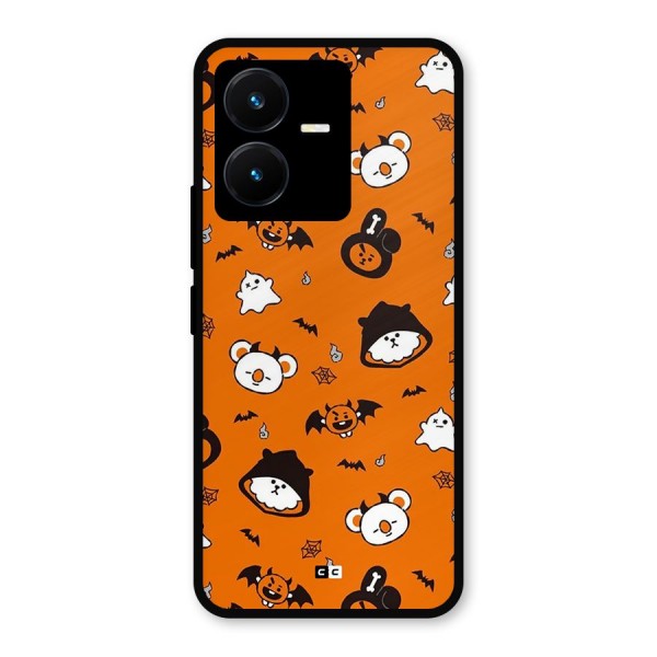 Amuse Halloween Metal Back Case for Vivo Y22