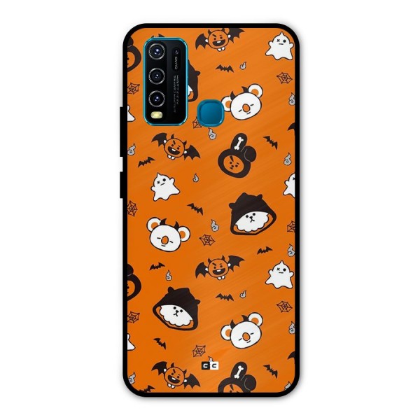 Amuse Halloween Metal Back Case for Vivo Y50