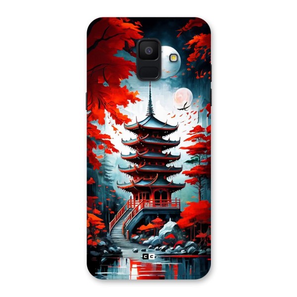 Ancient Painting Back Case for Galaxy A6 (2018)