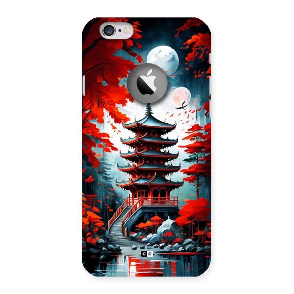 Ancient Painting Back Case for iPhone 6 Logo Cut
