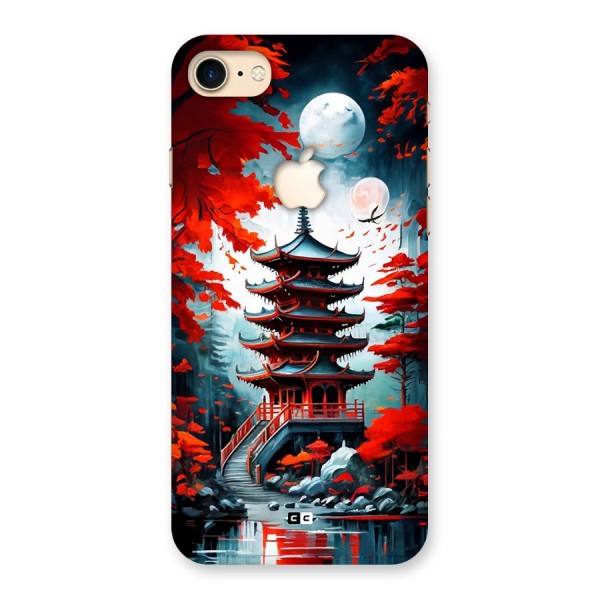 Ancient Painting Back Case for iPhone 7 Apple Cut