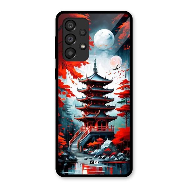 Ancient Painting Glass Back Case for Galaxy A33 5G