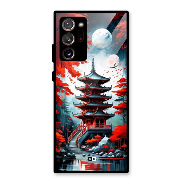 Ancient Painting Glass Back Case for Galaxy Note 20 Ultra 5G